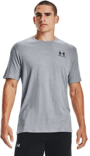 Under Armour Men Sportstyle Left Chest, Super Soft Men's T Shirt for Training and Fitness, Fast-Drying Men's T Shirt with Graphic