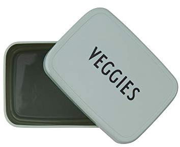 Design Letters Snack box für Brotdose | BPA-frei, Erhältlich in modischen Farben | Ideal für Schule, Arbeit oder unterwegs | mikrowellen- und spülmaschinenfest