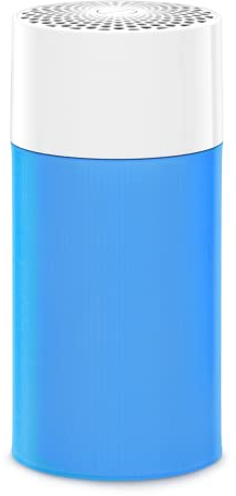Blueair Blue Pure 411 Air Purifier with Combination Filter For Rooms from 15m² - 36m² HEPA Silent Technology Removes Pollen, Dust, Mould, Bacteria, Viruses Activated Carbon Reduces VOCs, Odours