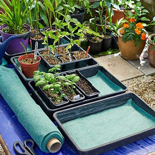 Capillary Matting - Moisture Matting - Germination Tray Liner - 0.6m x 2.4m Smart garden - Green