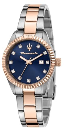 Maserati Orologio Donna, Collezione COMPETIZIONE, in Acciaio, PVD Oro rosa - R8853100507
