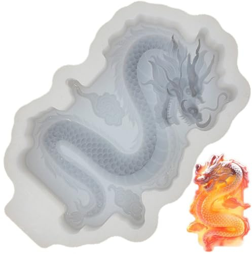 Silikondrake geléformar, dessertformar, drake chokladformar, silikonglassform, godisformar, bakverktyg
