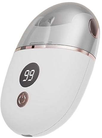 Rasoir Électrique de Callosités pour Pieds - Outil de Pédicure Électrique pour Cors Durillons | Appareil à Batterie Rechargeable avec Affichage, Rasoir-Ponceuse pour Peau Sèche et Morte, Kit d'Outils