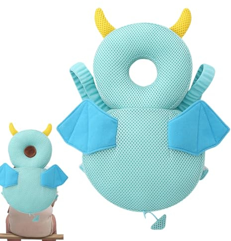 Générique Protège-Tête pour Bébé - Coussin Protecteur,Coussin Souple Réglable pour Activités Extérieures Au Parc Garçons en Marche Âges 0-2 Pique-Nique Rampement