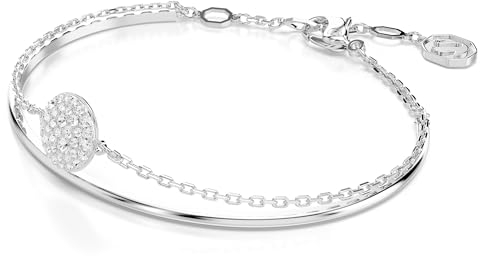 Swarovski Sublima Armband, Rhodiniertes Damenarmband mit Strahlenden Swarovski Kristallen