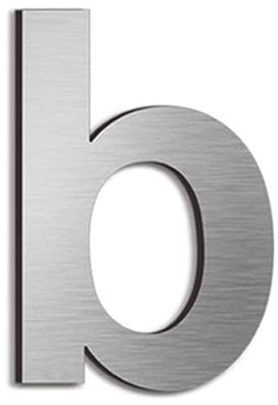 nanlyiau house numbers door numbers stainless steel number adhesive 4inb