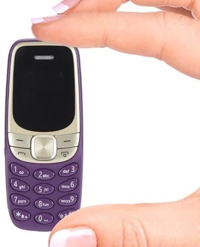 Mini petit téléphone portable, récepteur Bluetooth, mains libres débloqués de 0,66 pouces pour casque Bluetooth, support double carte SIM, mini téléphone portable déverrouillé