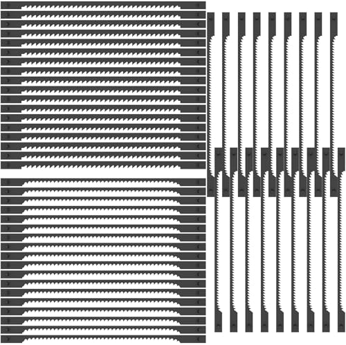 Lot de 54 lames de scie à chantourner - 76,2 mm - 15/18/24 - Lames de scie à chantourner - Outils électriques - Accessoires pour bois, plastique