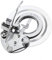UKCOCO Paspel-nähfuß N?hfu? - Blumenstich N?hfu? Multifunktionsn?hmaschine N?hfu? Stich Kreise Rüschenfu? für Haushaltsn?hmaschinen Nähmaschine W6 N3300 Stickfuß Elna