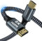 CABNEER 8K HDMI 2.1 Kabel 1,5m, HDMI Kabel Hoch Geschwindig 48Gbps 8K@60Hz 4K@120Hz 2.2/2.3 für Dolby eARC HDCP HDR, Kompatibel mit HDTV, Laptop etc