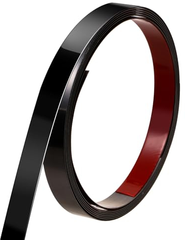 Wand Trim Molding Leisten & Wandleisten Schäl und Stick Edelstahl Flexible Selbstklebende Metalltrim für Wand, Kamin, Spiegelrahmen, Basteln und Heimdekoration 2 cm x 5 m