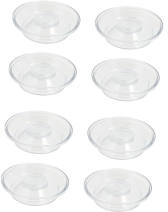 DOITOOL 8piezas Alfombrilla Protectora para Piano Vertical Ruedas Antideslizantes Ruedas Protectoras De Suelo para Rayones