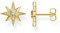Thomas Sabo Ohrstecker Stern gold vergoldetes Silber H2081-414-14