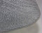 texpot Tischdecke 160 x 220 cm oval grau Gartendecke mit Saum abwaschbar Gartentischdecke Balkon Terrasse wetterfest