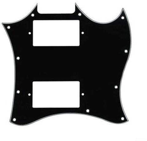 Premium Black FullFace Pickguard für SG G310 und ähnliche E-Gitarren, verbessern Sie Ihren Sound