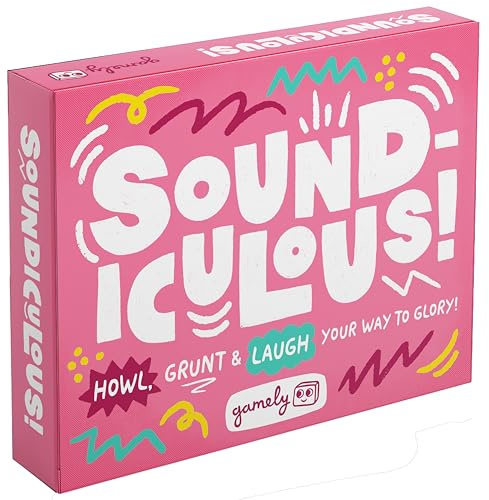 Soundiculous | The pocketsize partygame of hilarious sounds | The family-friendly card game that gets kids, adults and the whole family laughing