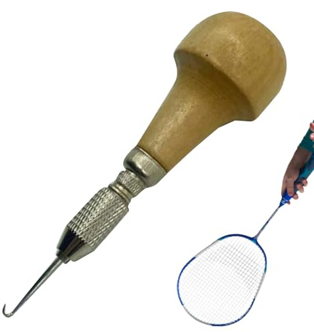 Pince de serrage pour raquette de badminton - 3 x 11 cm - Outil multifonction pour raquette de squash - Outil à cordes professionnel - Accessoire de bricolage professionnel - Extracteur de cordes pour