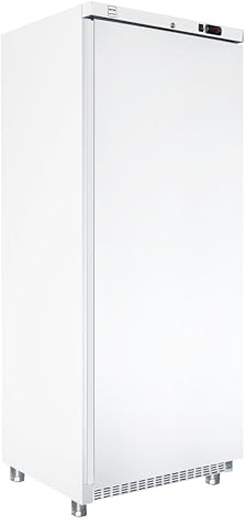 METRO Professional Tiefkühlschrank GFR4600, Metall/ABS, 511 L, statische Kühlung, 145 W, 7 Einlegeböden, weiß