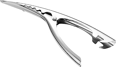 Stainless Steel Shrimp Peeler Tool Prawn Shrimp Deveiner Lobster for Shell Remover Device Shrimp Cleaning Shrimp Peeler and Deveiner Tool Stainless Steel