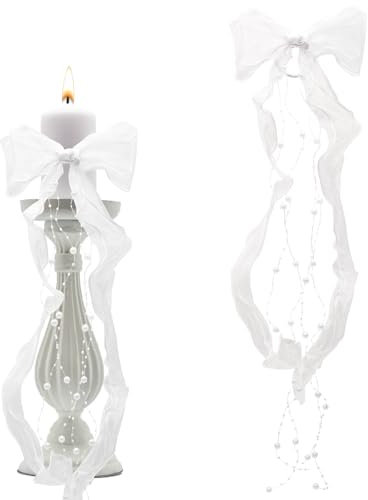 Wondora Protección antigoteo, vela antigoteo, vela de comunión, organza, colector de gotas, vela blanca, cartel de goteo, vela de comunión, cartel de goteo, bautizos, bodas