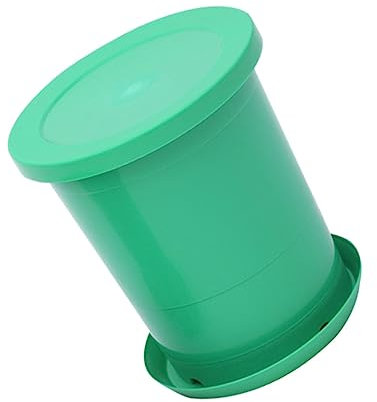 Abaodam Barattolo per Germogli di Verdure in Plastica Barattolo per Germogli di Fagioli di Plastica per Coltivazione Senza Terreno di Verdure