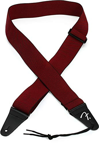 Fender® WeighLess® Tweed Strap, Red