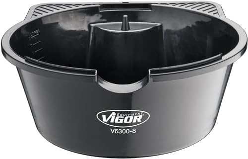 Vigor Drenaje de aceite (capacidad: 8 l) V6300-8, color negro