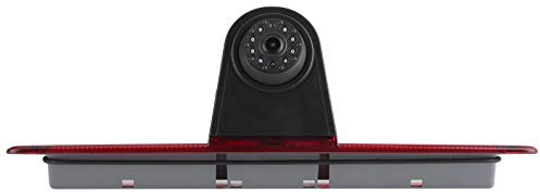 Brake Light Reverse Camera LED Rearview Camera High Mount Brake Light Rear View Camera Backup Monitoring 3rd Brake Lamp Replacement for Mercedes‑ Sprinter