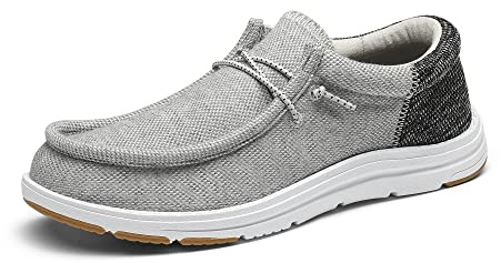Bruno Marc Mocasines Hombre sin Cordon Zapatos Verano | Upper Punto Transpirable, Libertad Ligera, Estabilidad Antideslizante, Fácil Limpieza, Versátil Regalo