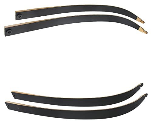 Wurfarme Drake Essential - Black - 16-38 lbs für Einsteiger Recurvebogen (62 Zoll, 34 lbs)