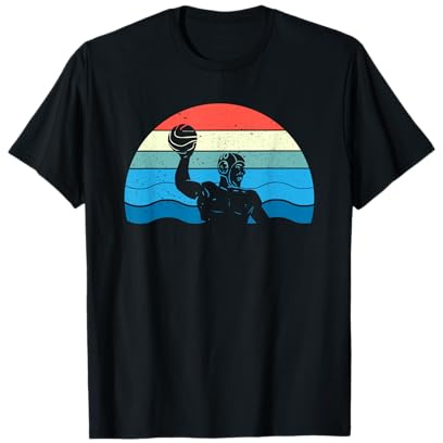 Retro Waterpolo Jugador Vintage Waterpolo Fan Portero Entrenador Camiseta