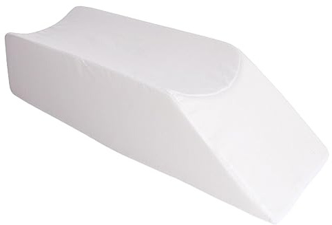 Yajuyi Cuscino Elevazione Gambe Cuscino Schiuma Letto Supporto Rialzato Materassino Morbido Nascosta Adatto a Dormire Cura Post-operatoria Casa Momen, Bianco