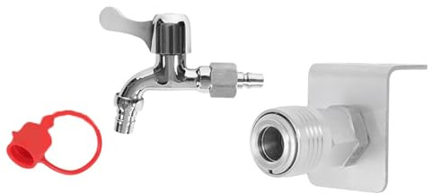 Connettore per tubo dell'acqua compatto e facile da trasportare, adattatore multifunzionale per riempimento efficiente del serbatoio dell'acqua in campeggio e in viaggio