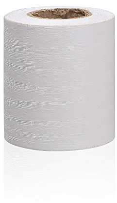 Självhäftande tapetbårder, Självhäftande PVC Vattentät Trä Marmor Golvlist Kantdekal Flerfärgad 5-12cmx5m(White3,12cm x 5m)