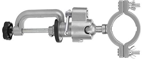 Vertical Electric Drill Stand, Universal Aluminum Alloy Bench Clamp Bracket Base Framepower Tool Accessories Bench Clamps, for Assisting Drilling in Home or Store