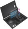 Single Bowl Black Hidden Mini Sink at Bar - Domestic & Commercial, Space Saving, Small Sink with Cup Washer Lifting Faucet (45 * 38 * 22CM)