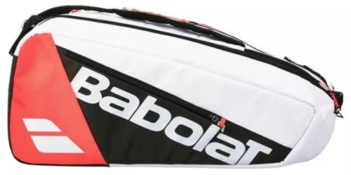 Babolat Tennistaschen Pure Strike RH12 751225 Blank Noir Rouge (französische Marke), Weiß/Schwarz/Rot, UNIQ, Tennistaschen