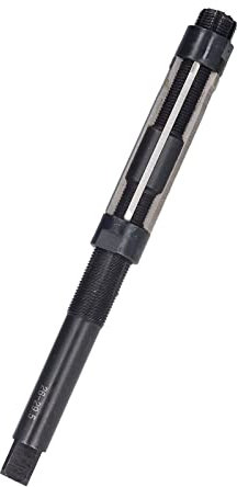 Reamer 26-29.5mm Adjustable Chucking Cutter Machine Hand Reamer 9SiCr Oil Coated Straight Shank Metal Hole 82.5mm Blade Length 6 Flute