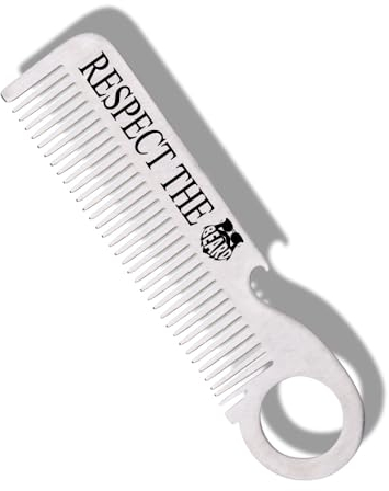 Beard Comb for Men - Dad, Brother & More - Mustache Comb & Beard Straightener
