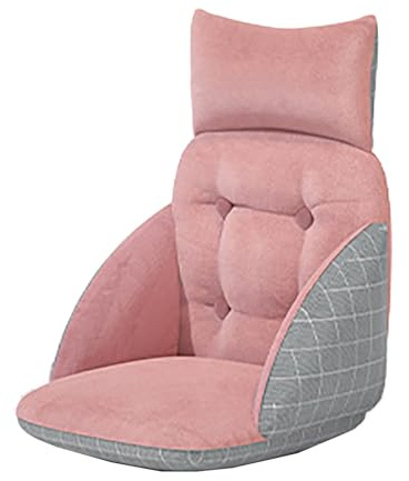 Kroppsvärmedyna, bärbar värmedyna hela rygguppvärmning, bekväm sittvärmare för spelstol hemmakontor studie utrymmen (Pink)