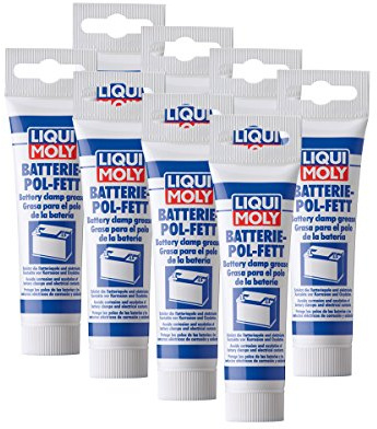LIQUI MOLY 3140 Lot de 8 graisses pour batterie 50 g