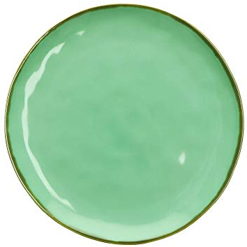 Thun Rose & Tulipani - Piatto piano Concerto Verde Acqua