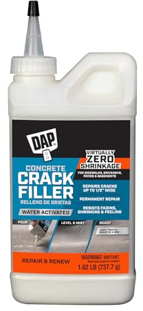 DAP Concrete Crack Filler, Gray, 1.62 lb (7079860500)