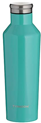 Typhoon Pure Steel Water Bottle | Double Walled | Leak-Proof and Condensation-Free | Insulated Reusable Bottle with Wide Neck | Keeps Cold for 24 Hours, Hot for 12 Hours, 500 ml