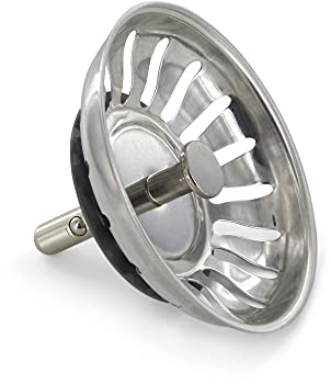 DL-pro Cestello del filtro 79mm con asta di sollevamento 8 x 34mm si adatta Blanco 125590 per lavello