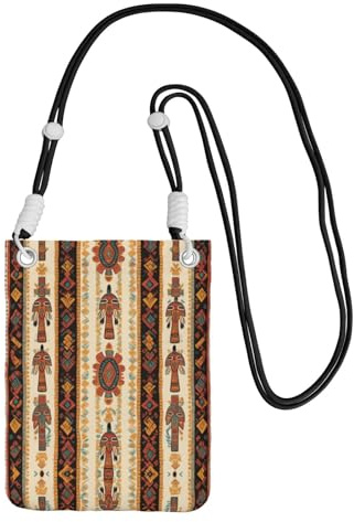 BOXILTD mörkblå telefonväska crossbody – mobiltelefon crossbody-väska med justerbar rem för daglig användning och pendling, Gardindekorationer, One Size