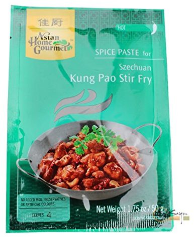 12x50g AHG Würzpaste für Szechuan Kung Pao Wokgerichte