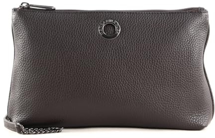 Mandarina Duck Pochette Marrón (Mole) Mellow Leather P10fzt41 25x16x4 (L x H x W)