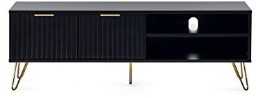 Julian Bowen Murano Tv Unit-Matt Black, One Size