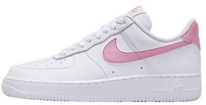 NIKE Damen Air Force 1 '07 Next Nature Sneaker, White Elemental Pink, 41 EU